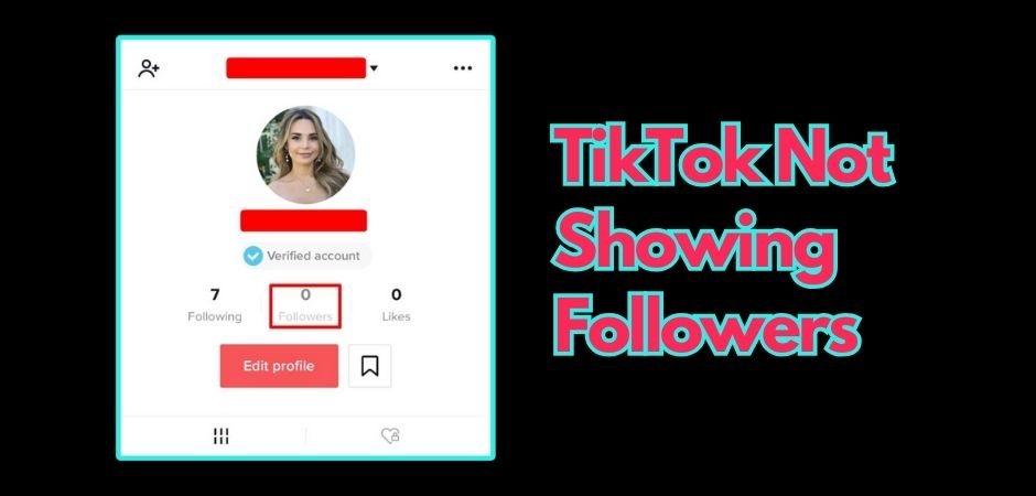 TikTok Not Showing Followers